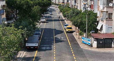 Aydın Büyükşehir Belediyesi yol çalışmalarını sürdürüyor