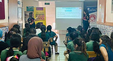 Aydın jandarmasından öğrencilere şiddet ve suça karşı farkındalık eğitimi