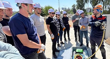 Aydın'da çevik kuvvet personeline deprem arama kurtarma eğitimi verildi