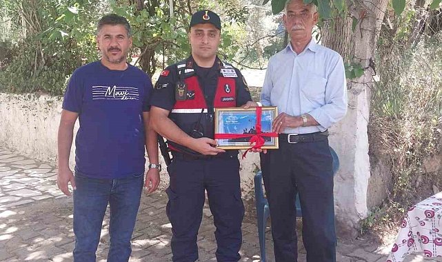 Aydın'da jandarmadan anlamlı davranış