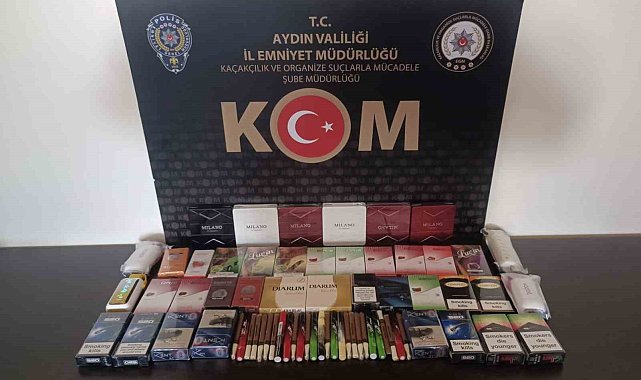 Aydın'da KOM ekipleri kaçakçılığa geçit vermiyor