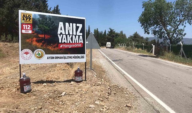 Aydın'da orman yangınlarına karşı yeni tedbir alındı
