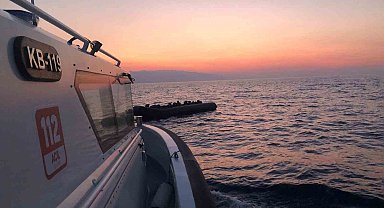 Ayvacık açıklarında 34 kaçak göçmen yakalandı