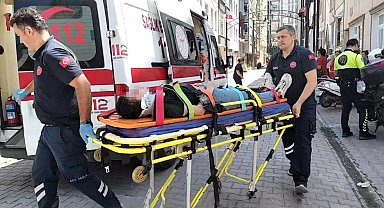 Bafra'da motosiklet kazası: 2 yaralı