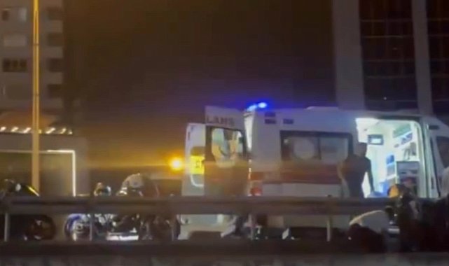 Bahçelievler'de motosiklet ile otomobil çarpıştı: 1 ağır yaralı