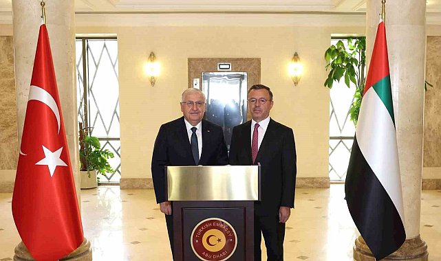 Bakan Güler, Türkiye'nin Abu Dabi Büyükelçiliğini ziyaret etti