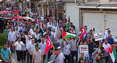 Bakan Işıkhan, Mardin'de Gazze'ye destek yürüyüşüne katıldı