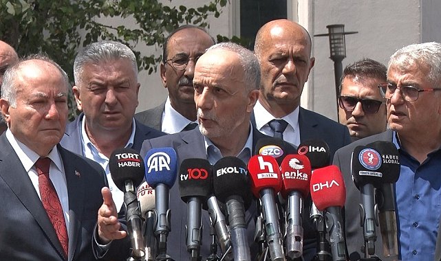 Bakan Işıkhan, TÜRK-İŞ Genel Başkanı Ergün Atalay'ı kabul etti