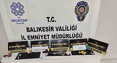Balıkesir'de 90 gram esrar yakalandı