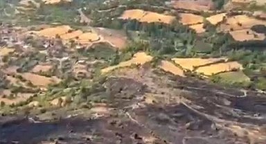 Balıkesir'de orman yangını kontrol altına alındı