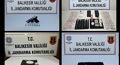 Balıkesir'de uyuşturucu operasyonu: 3 tutuklama
