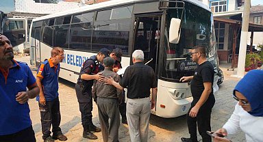 Balıkesir'deki orman yangınında Sarnıç Kırsal Mahallesi boşaltılıyor