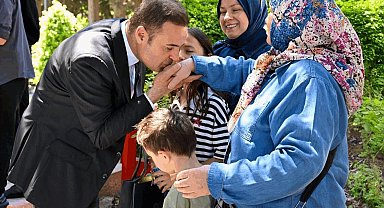 Balıkesir'de gazilere ve şehit ailelerine vefa desteği