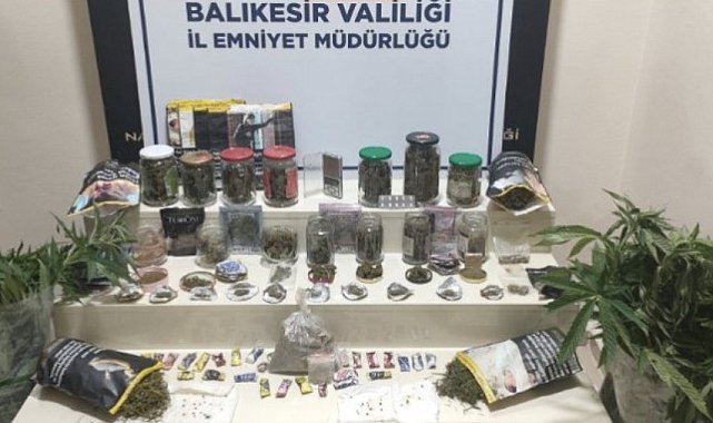 Bandırma'da uyuşturucu operasyonu