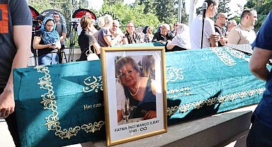 Barış Manço'nun kız kardeşi İnci Manço son yolculuğuna uğurlandı