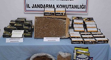 Bartın'da jandarmadan tütün operasyonu