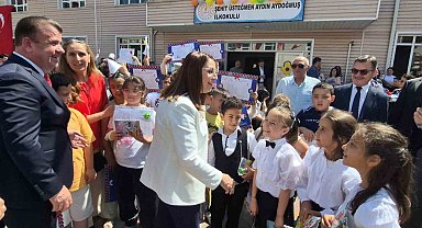 Bartın'da karne günü heyecanı