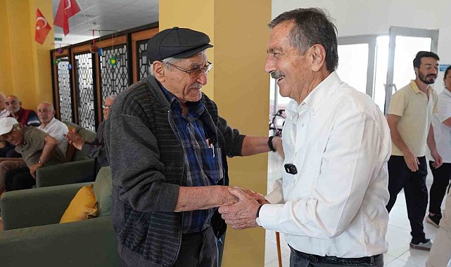 Başkan Ataç'tan Babalar Günü ziyareti