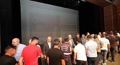 Başkan Büyükgöz, belediye personeliyle bayramlaştı