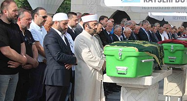 Başkan Büyükkılıç'ın yengesi son yolculuğuna uğurlandı