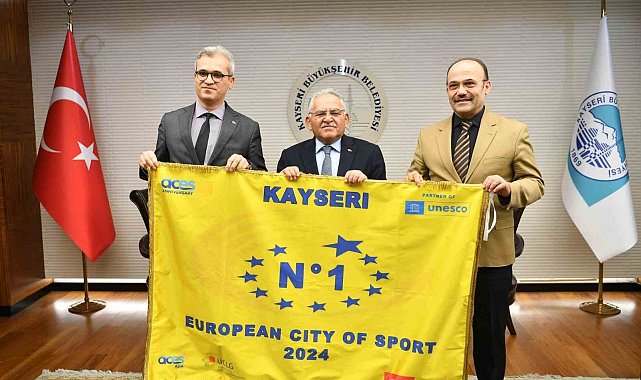 Başkan Büyükkılıç'ın yeni hedefi: Avrupa Spor Başkenti Kayseri
