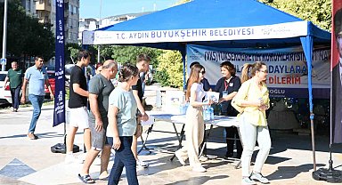 Başkan Çerçioğlu üniversite adaylarının yanında