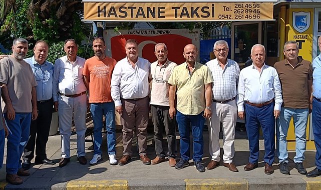 Başkan Erkan Özkan'a bayramda baklavalı börekli sürpriz