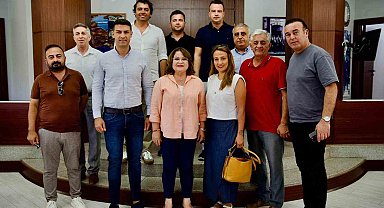 Başkan Gençay turizmcileri ağırladı