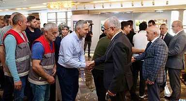 Başkan Güler, personelle bayramlaştı