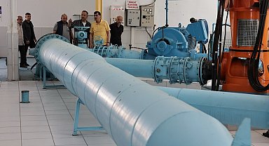 Başkan Kahveci'den Porsuk Çayı'ndaki İçme Suyu Tesisleri'ne inceleme