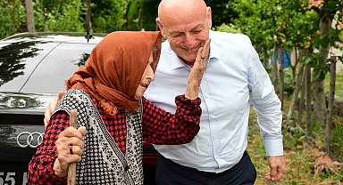 Başkan Kul'dan duygu dolu ziyaretler: Vefa ve sevgi köprüleri kuruldu