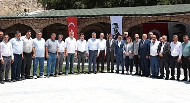 Başkan Öntürk, Amanos muhtarlarıyla buluştu