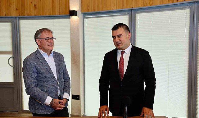 Başkan Özdoğan'dan Kaymakam Dertlioğlu'na veda ve teşekkür
