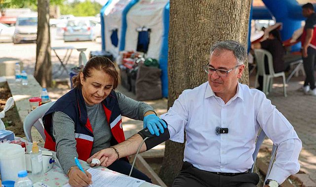 Başkan Özdoğan'dan Vatandaşlara 'kan bağışı' çağrısı