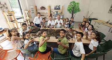 Başkan Seçer çocuklarla bir araya geldi