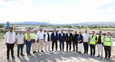 Başkan Şerifoğulları, İleri Biyolojik Atık Su Arıtma Tesisi'nde incelemelerde bulundu