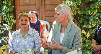 Başkan Subaşı, üretici kadınlarla bir araya geldi