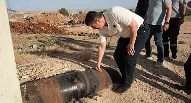Başkan Tutdere Örenli TOKİ'deki su sorununu yerinde inceledi