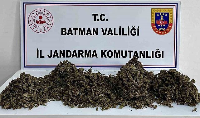 Batman'da 4 kilogram uyuşturucuyla yakalanan şahıs tutuklandı