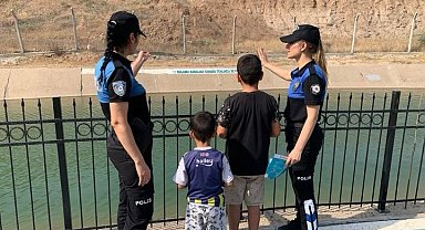 Batman'da çocuklara su güvenliği eğitimi