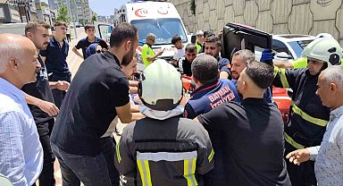 Batman'da kontrolden çıkan otomobil takla attı: 1 yaralı