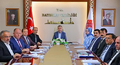 Bayburt'ta İl Hayvanları Koruma Kurulu toplandı