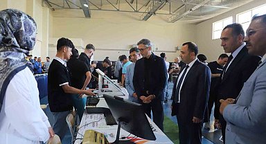 Bayburt'ta Mesleki ve Teknik Eğitim Fuarı'nda meslek dalları tanıtıldı