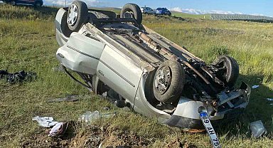 Bayburt'ta trafik kazası: 4 yaralı