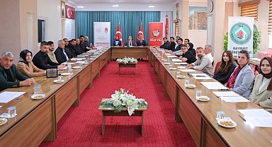 Bayburt'ta yeni evlenen çiftlere destek olunacak