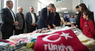 Bayburtlu öğrenciler düzenlendikleri hayır çarşısıyla Filistin'e destek oldular