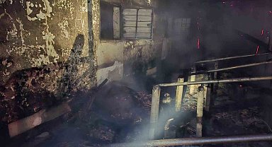 Bayram öncesi felaket: Ahırda çıkan yangın, satışı yapılan 16 büyükbaşı telef etti