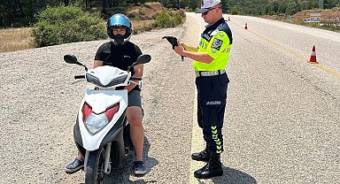 Bayram tatilinde Muğla'da 90 motosiklet trafikten men edildi