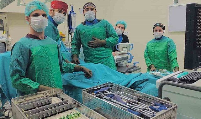 Bel kayması ameliyatı kapalı yöntemle başarılı bir şekilde gerçekleştirildi
