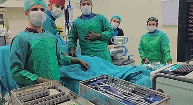 Bel kayması ameliyatı kapalı yöntemle başarılı bir şekilde gerçekleştirildi